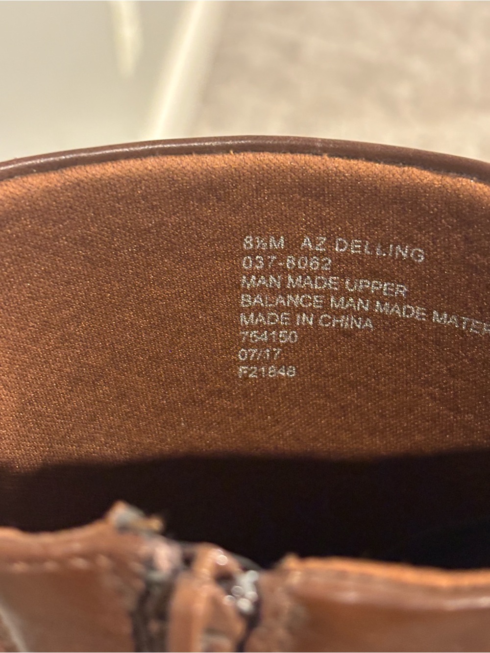 Classic Tall Arizona Riding Boots in Brown - Picture 3 of 3